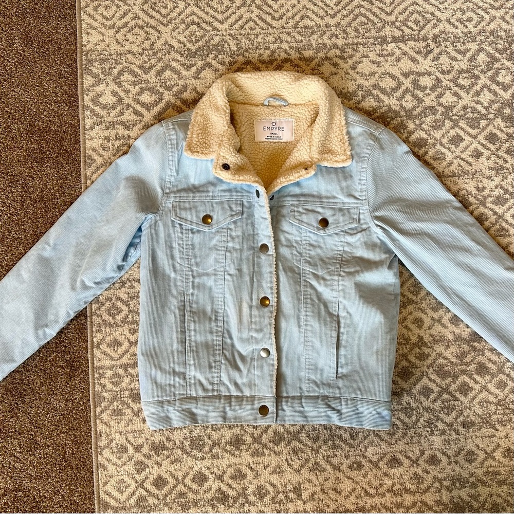 Sherpa lined jacket